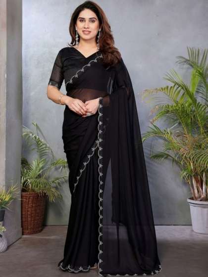 ANAND SAREES
                        Embellished Beads and Stones Poly Georgette
                        Designer Saree