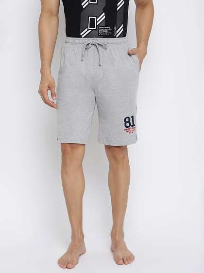 Van Heusen Innerwear
                      Men Athleisure Solid Smart Tech Easy Stain Release
                      Lounge Shorts