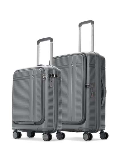 Aristocrat Unisex
                        Solana Grey Set of 2 S+M Hard Luggage 53, 65cm
                        Check-in Trolley Bag