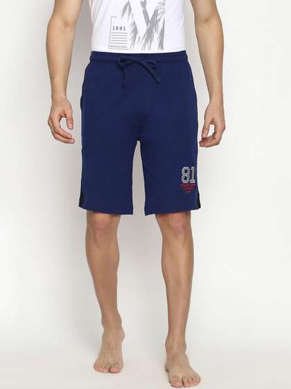 Van Heusen Innerwear
                        Athleisure Men Solid Smart Tech Easy Stain
                        Release Knit Lounge Shorts