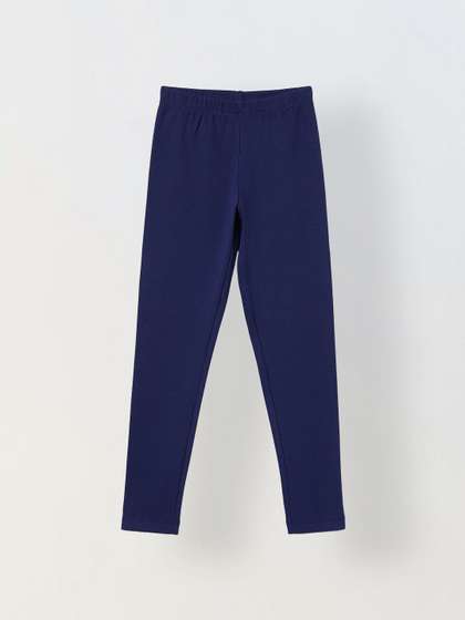 SPUNKIES Girls Cotton
                    Solid Leggings
