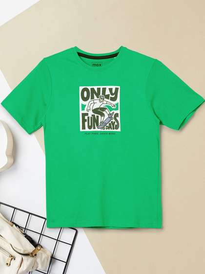 max Boys Cotton
                      Tshirts
