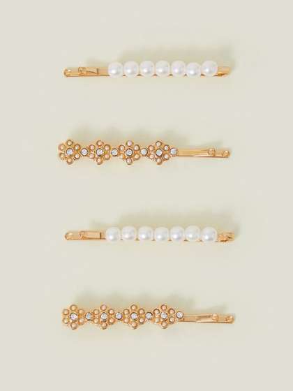 Accessorize Girls Set of
                    4 Hair Accessory