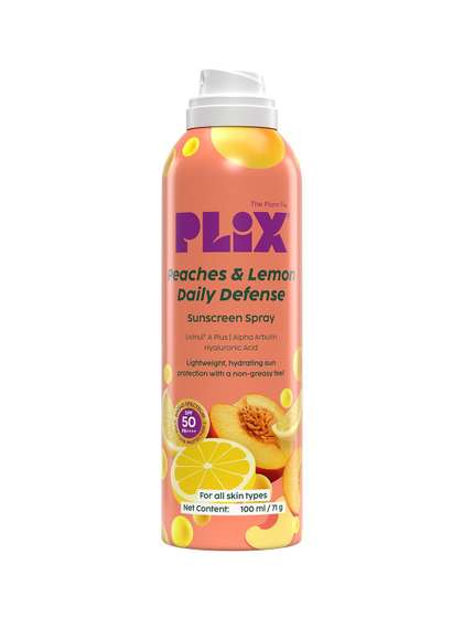 PLIX THE PLANT FIX
                      Peaches & Lemon Body Sunscreen- 100 ml
