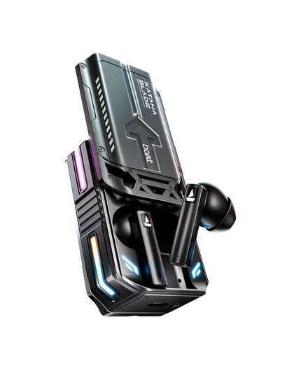 boAt Immortal
                          Katana Blade 2.0 TWS Earbuds w/ 70H Playback
                          & Metal Glider