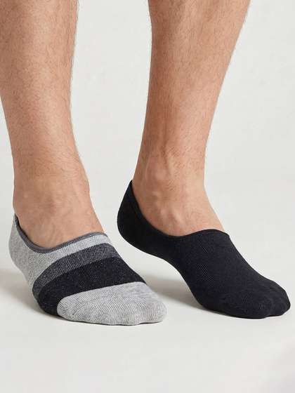 HRX by Hrithik Roshan
                    Men Loafer/shoeliner Pack of 2 Out Door Socks
