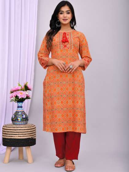 DESI HULIA Women
                        Printed Kurta