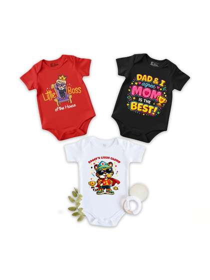 karmikh clothing &
                    lifestyle Unisex Kids Printed Jumpsuit