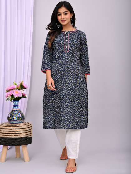 DESI HULIA Women
                        Printed Kurta