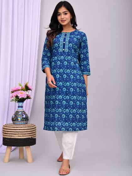 DESI HULIA Women
                        Printed Kurta