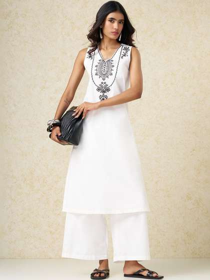 RANGMANCH BY
                          PANTALOONS Women Palazzos