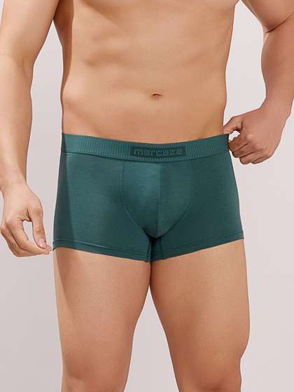 MERCAZE Cotton Blend
                        Solid Trunks