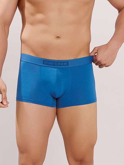 MERCAZE Cotton Blend
                        Solid Trunks