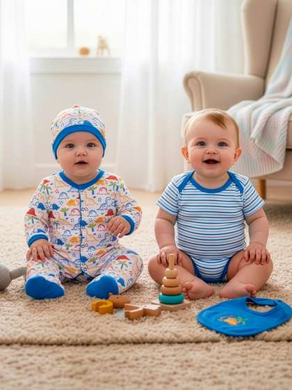 MeeMee Kids Pack of 5
                      Baby Apparel Gift Set