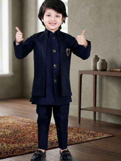 Arshia Fashions Boys
                        Embroidered Sherwani