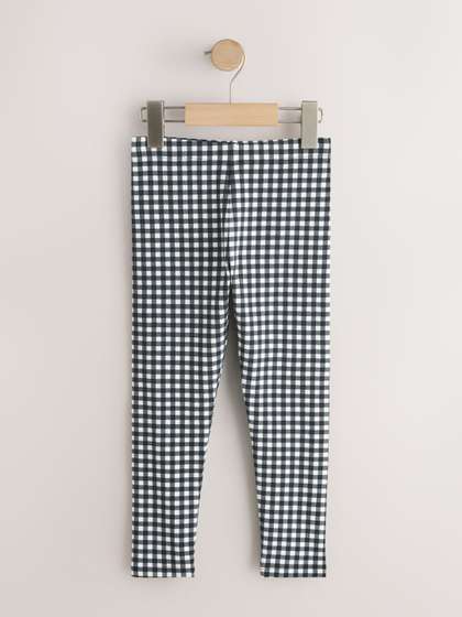NEXT Girls Checked Ankle
                    Length Leggings