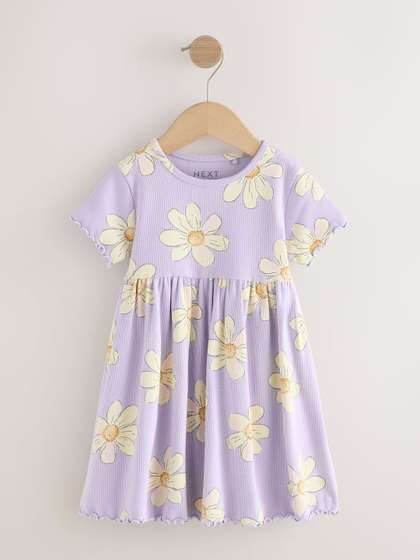 NEXT Girls Floral
                      Print A-Line Dress