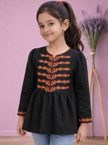 BAESD Girls Viscose
                    Rayon Tops