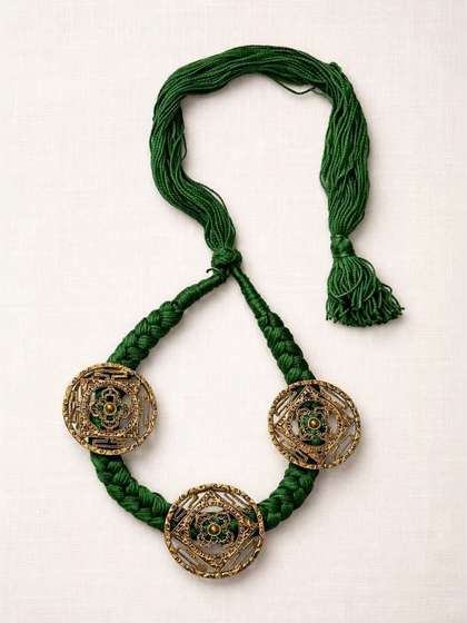 athizay Unisex Brass
                    Handcrafted Necklace