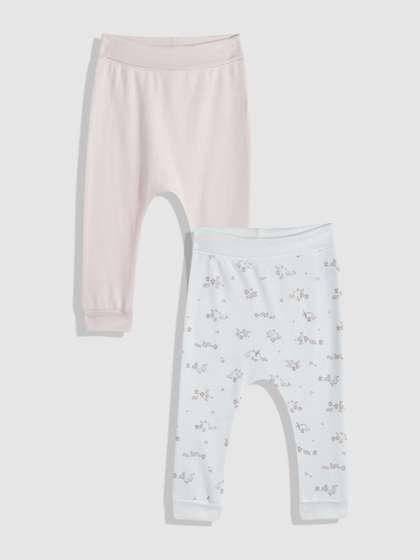 mothercare Girls Pack
                      of 2 Regular Fit Joggers