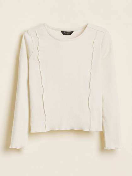 Allen Solly Junior
                      Girls Cotton Blend Tops