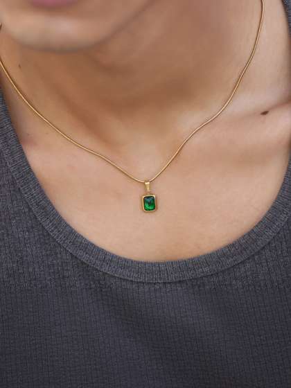 MILLER Men Gold-Plated
                    Necklace