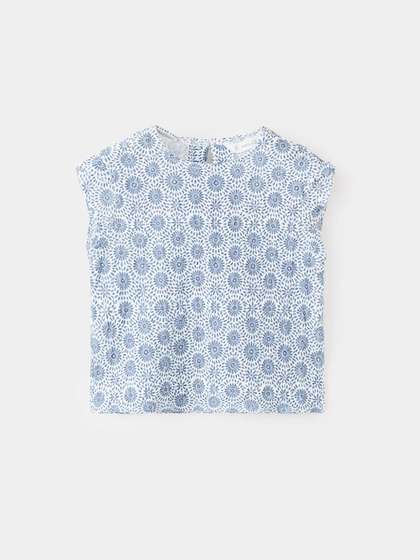 Mango Kids Girls Floral
                    Print Top