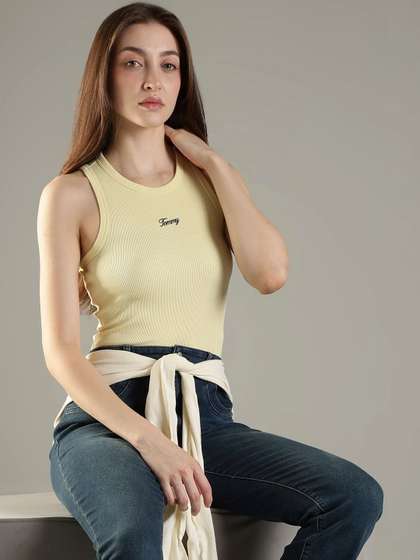 Tommy Hilfiger Women
                        Slim Fit T-shirt