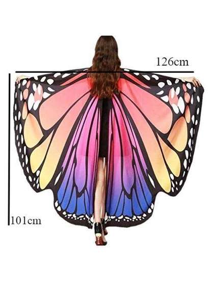 Kaku Fancy Dresses
                    Unisex Fancy Dress Butterfly Wings costume
                    accessories