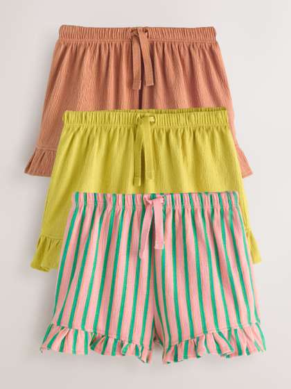 NEXT Girls Pack Of 3
                    Shorts