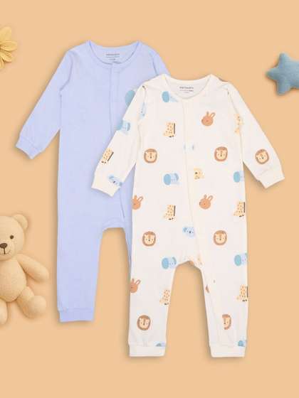 Pantaloons Baby Infant
                      Pack Of 2 Rompers