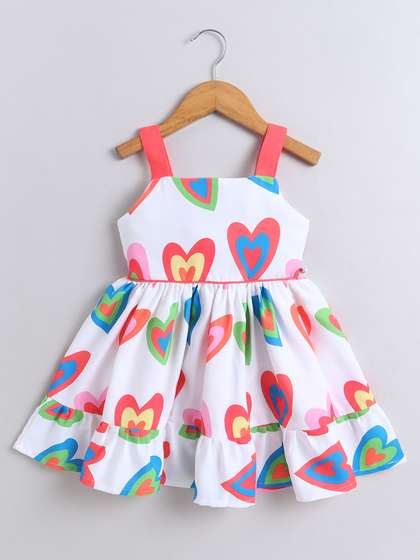 BUMZEE Print Fit &
                    Flare Dress