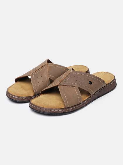 Louis Philippe Men
                    Leather Comfort Sandals
