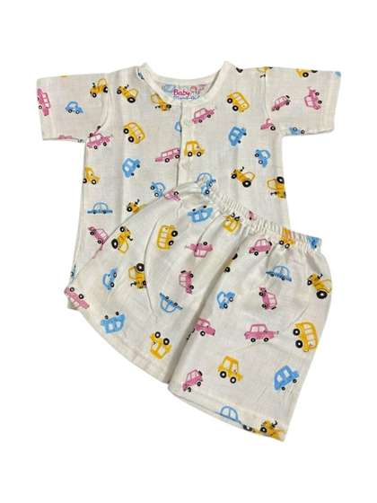 Fabrify Unisex Kids
                    Nightdress