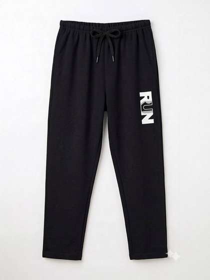 DIAZ Regular Fit
                      Graphic Print Track Pants