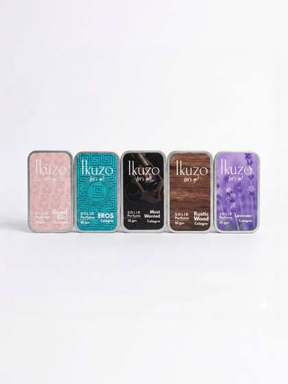 5-Pcs Solid Perfume- 10 g Each