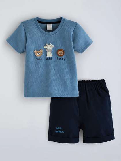 Hopscotch Boys T-shirt
                      with Shorts