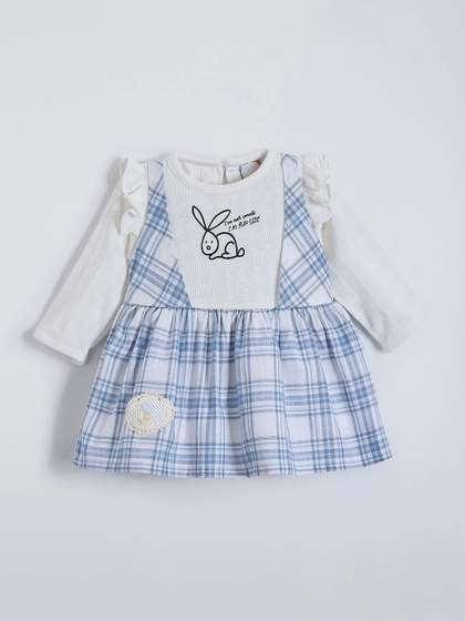 Hopscotch Print Fit
                      & Flare Dress