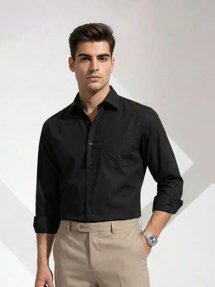 INVICTUS Slim Fit
                        Pure Cotton Formal Shirt