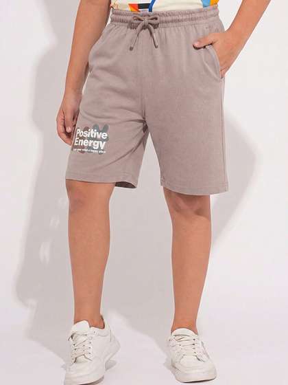 Biskid Boys Typography
                    Printed Shorts