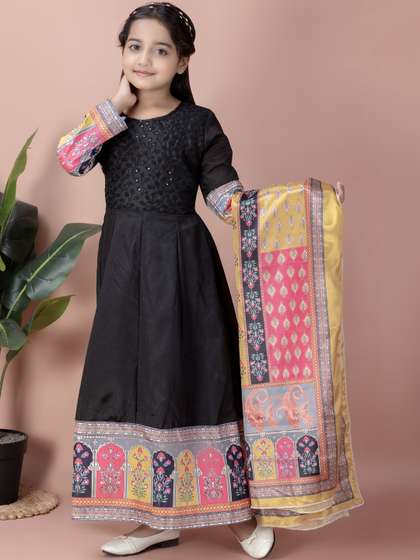 KALINI Embroidered Maxi Dress