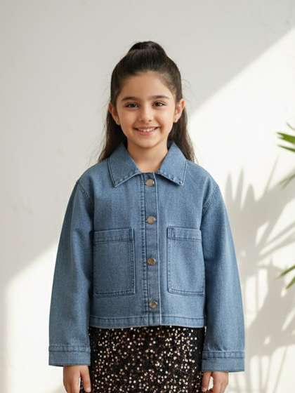 HERE&NOW Girls Denim
                    Jacket