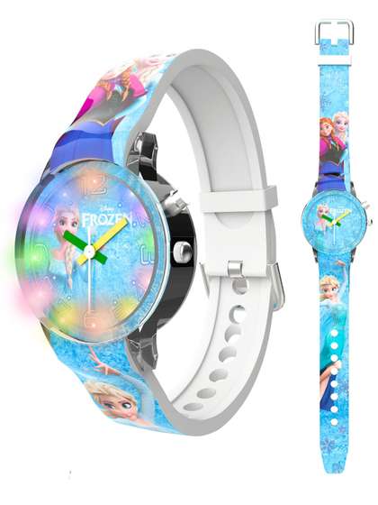 Spiky Girls Printed Dial
                    & Straps Analogue Watch SD01_RND_Frozen