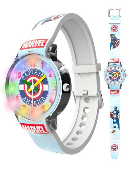 Spiky Boys Printed Dial
                    & Straps Analogue Watch SD01_RND_Captain