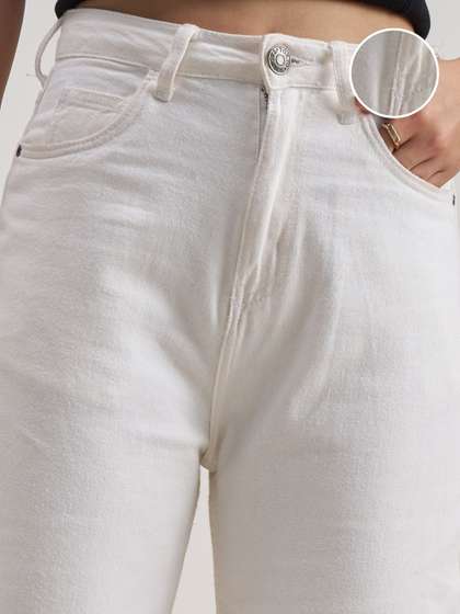Basics By Tokyo
                          Talkies Women Flared High-Rise Stretchable
                          Jeans