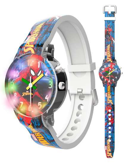 Spiky Boys Printed Dial
                    & Straps Analogue Watch SD01_RND_Spidy