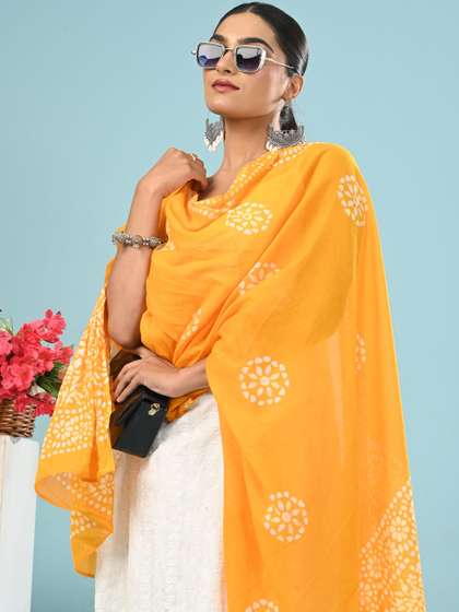 HELLA FASHIONS
                          Ethnic Motifs Embroidered Dupatta