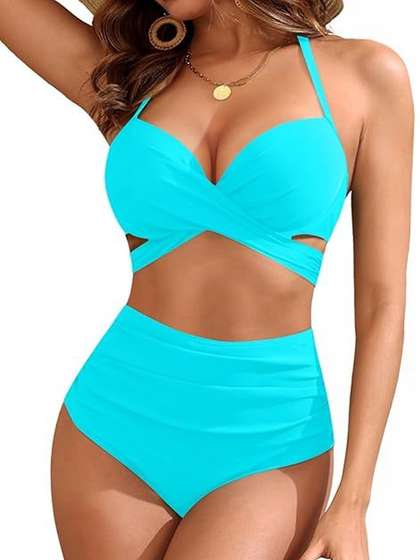 Bananhot Halter Neck
                        Swim Bikini Set
