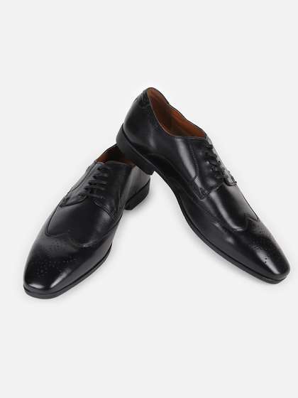 Louis Philippe Men
                        Premium Leather Breathable Anti Slip with Heel
                        Formal Derby Shoes