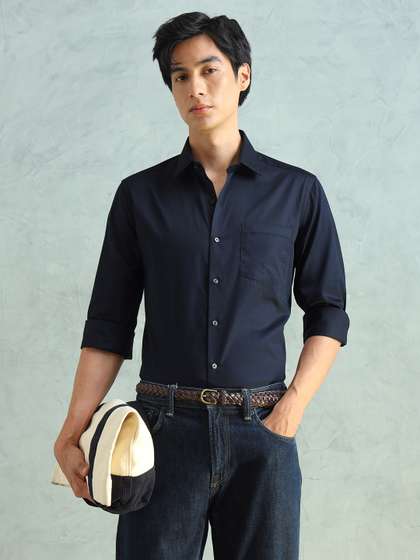 Arrow Manhattan Slim
                      Fit Pure Cotton Formal Shirt